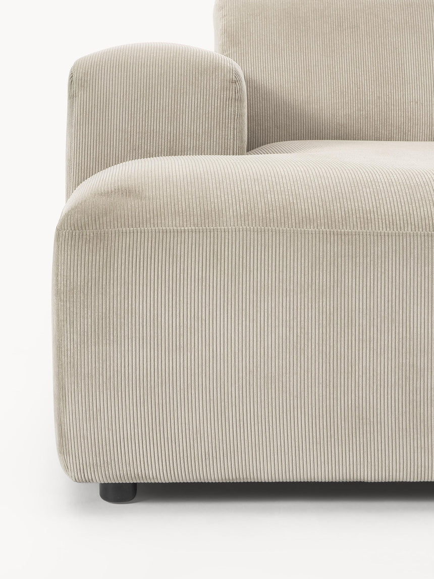 Mira Köşe Koltuk Bej Fitilli