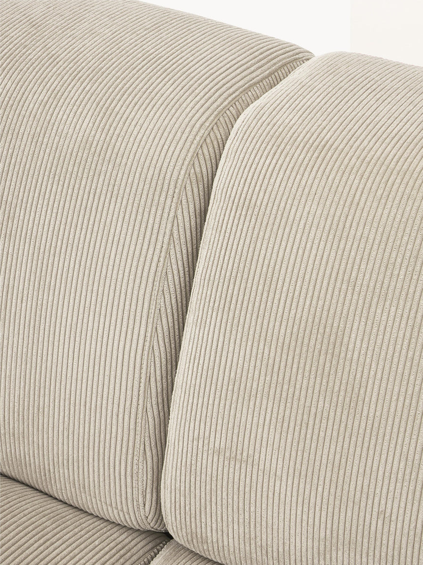 Mira Köşe Koltuk Bej Fitilli