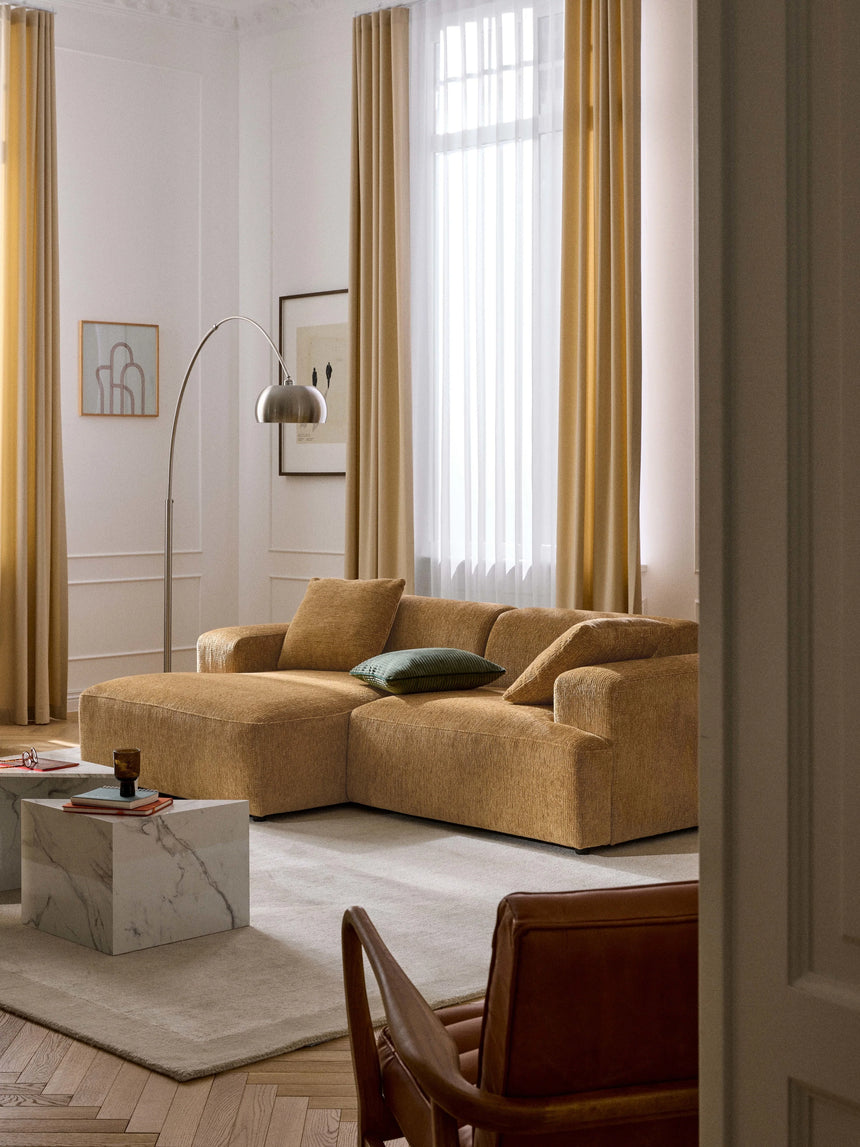 Mira Köşe Koltuk Hardal Sarısı Şönil