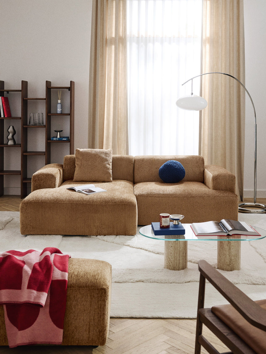 Mira Köşe Koltuk Kahve Şönil