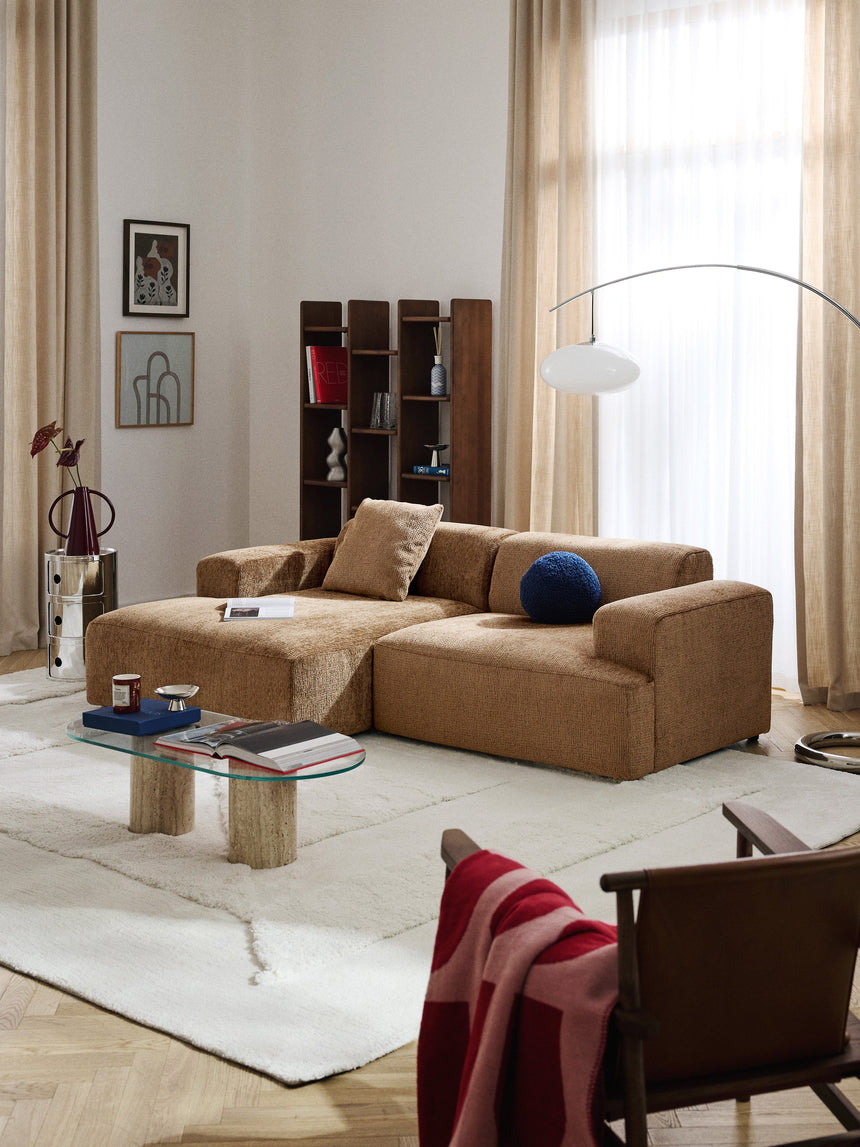 Mira Köşe Koltuk Kahve Şönil