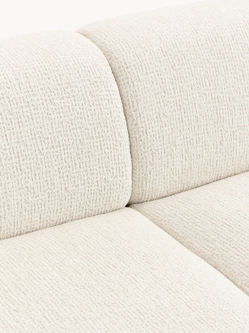 Mira Köşe Koltuk Kırık Beyaz Şönil