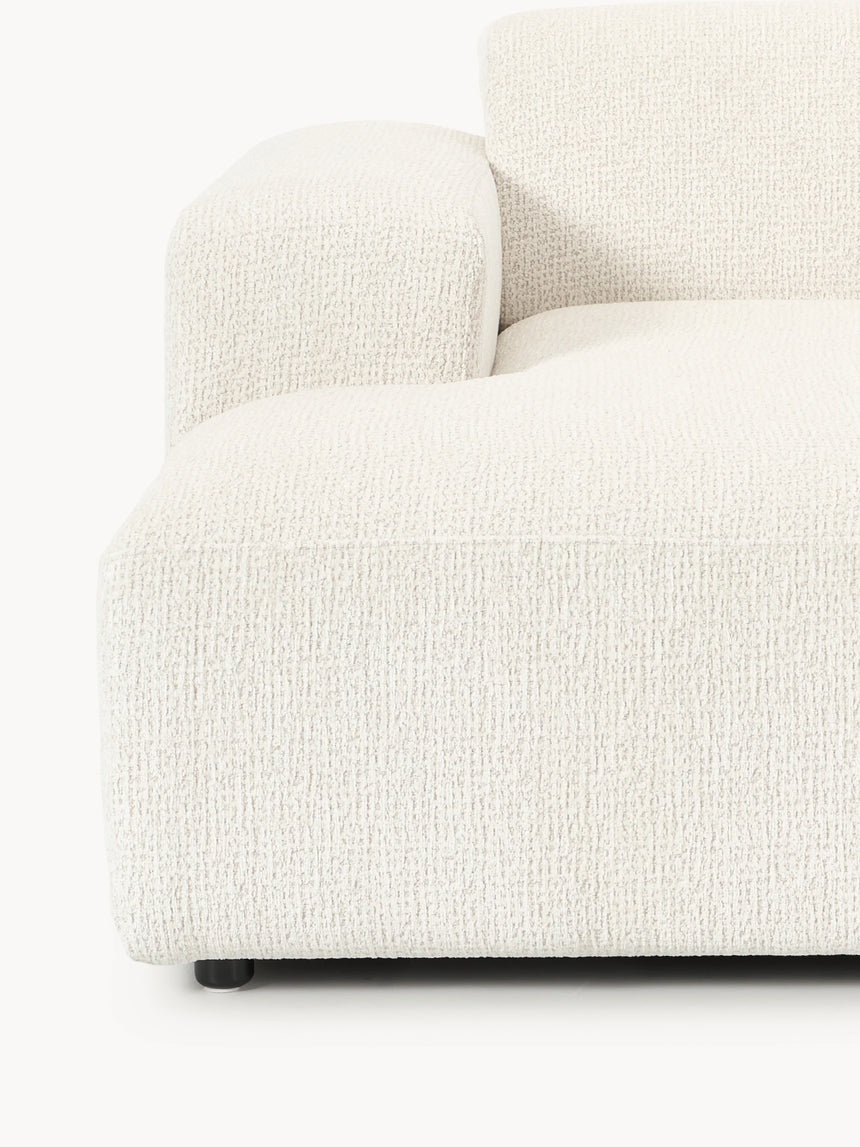 Mira Köşe Koltuk Kırık Beyaz Şönil