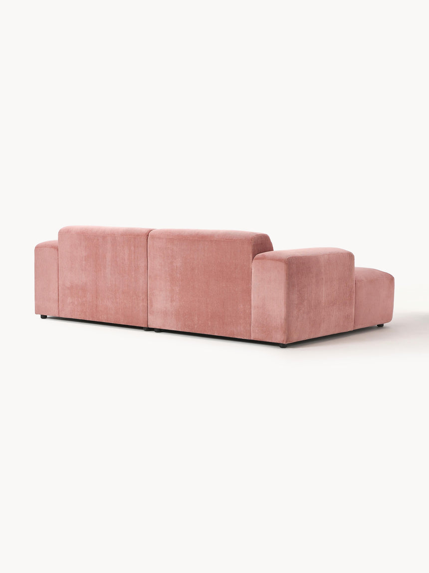 Mira Köşe Koltuk Pembe Fitilli