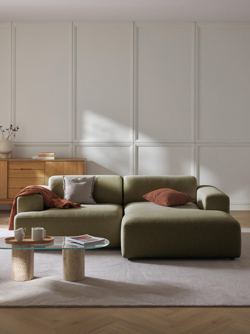 Mira Köşe Koltuk Zeytin Yeşili