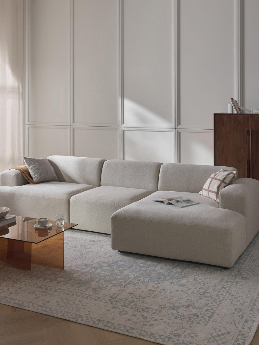 Mira Large Köşe Koltuk Açık Bej