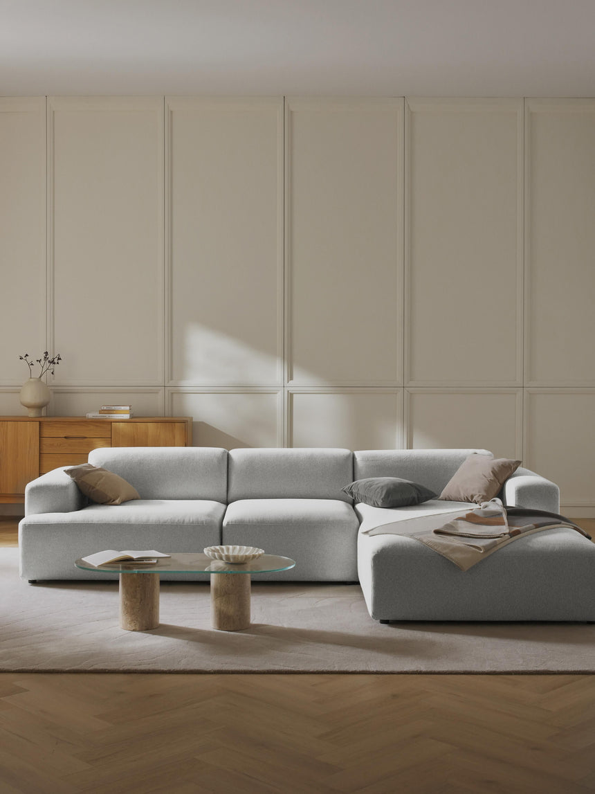 Mira Large Köşe Koltuk Açık Gri