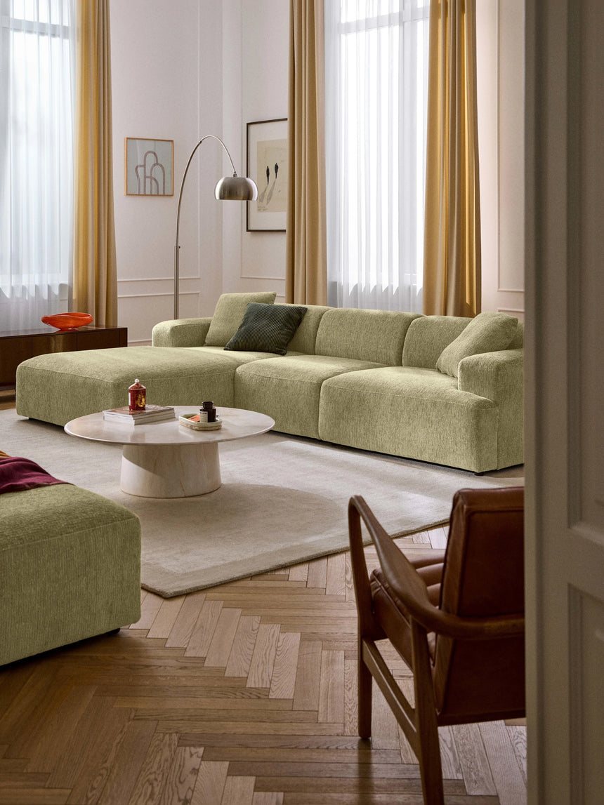 Mira Large Köşe Koltuk Açık Yeşil Şönil