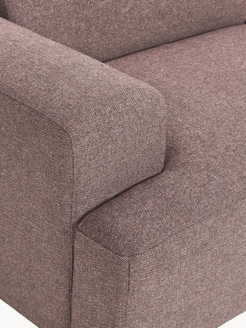 Mira Large Köşe Koltuk Antik Pembe