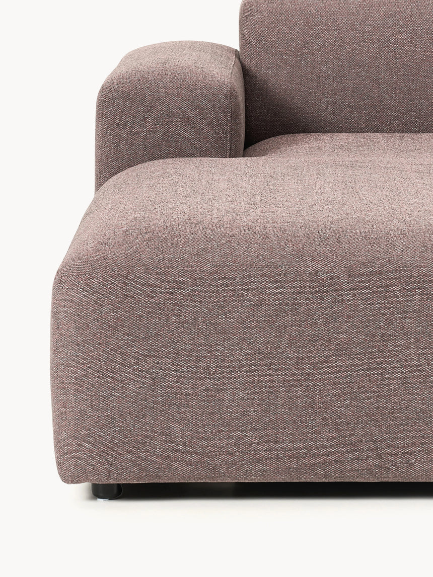 Mira Large Köşe Koltuk Antik Pembe
