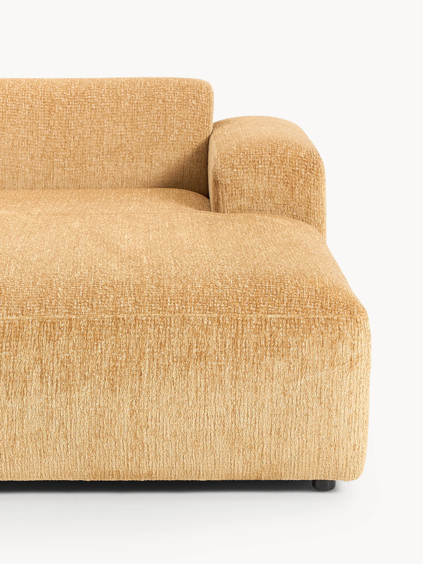 Mira Large Köşe Koltuk Hardal Sarısı Şönil