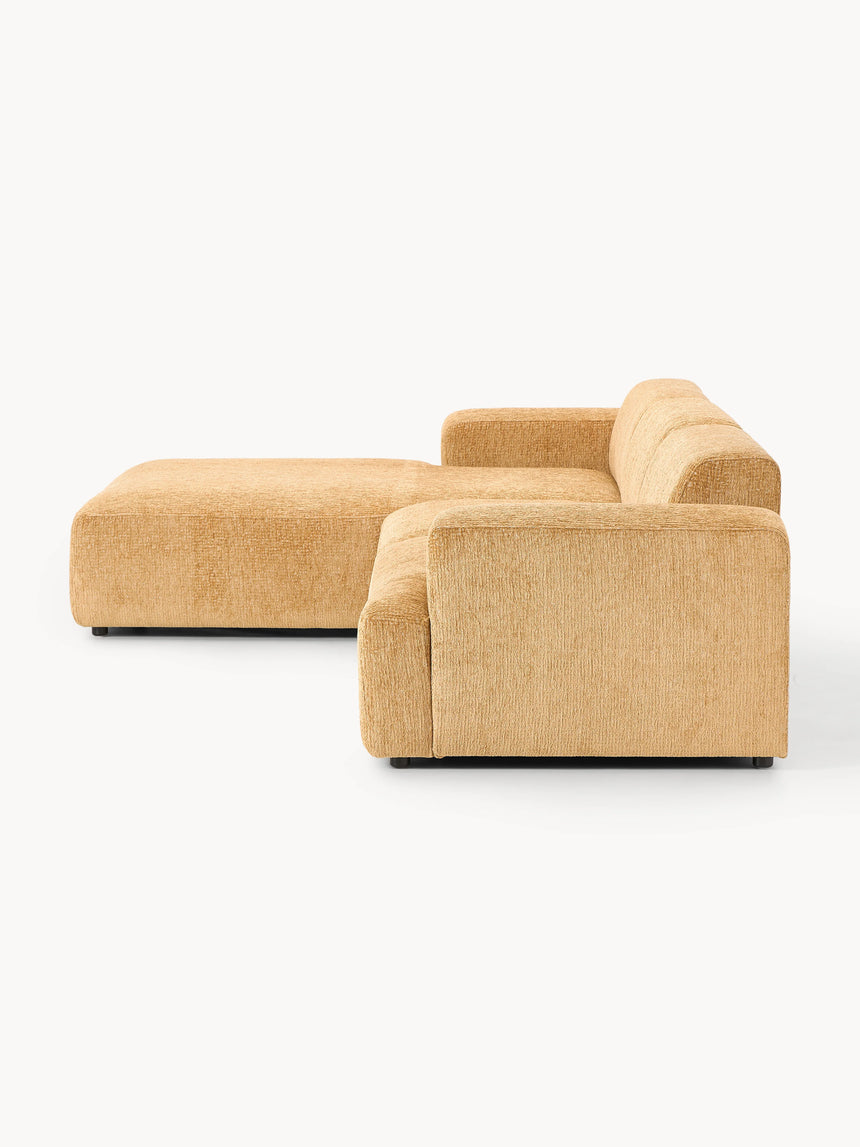 Mira Large Köşe Koltuk Hardal Sarısı Şönil