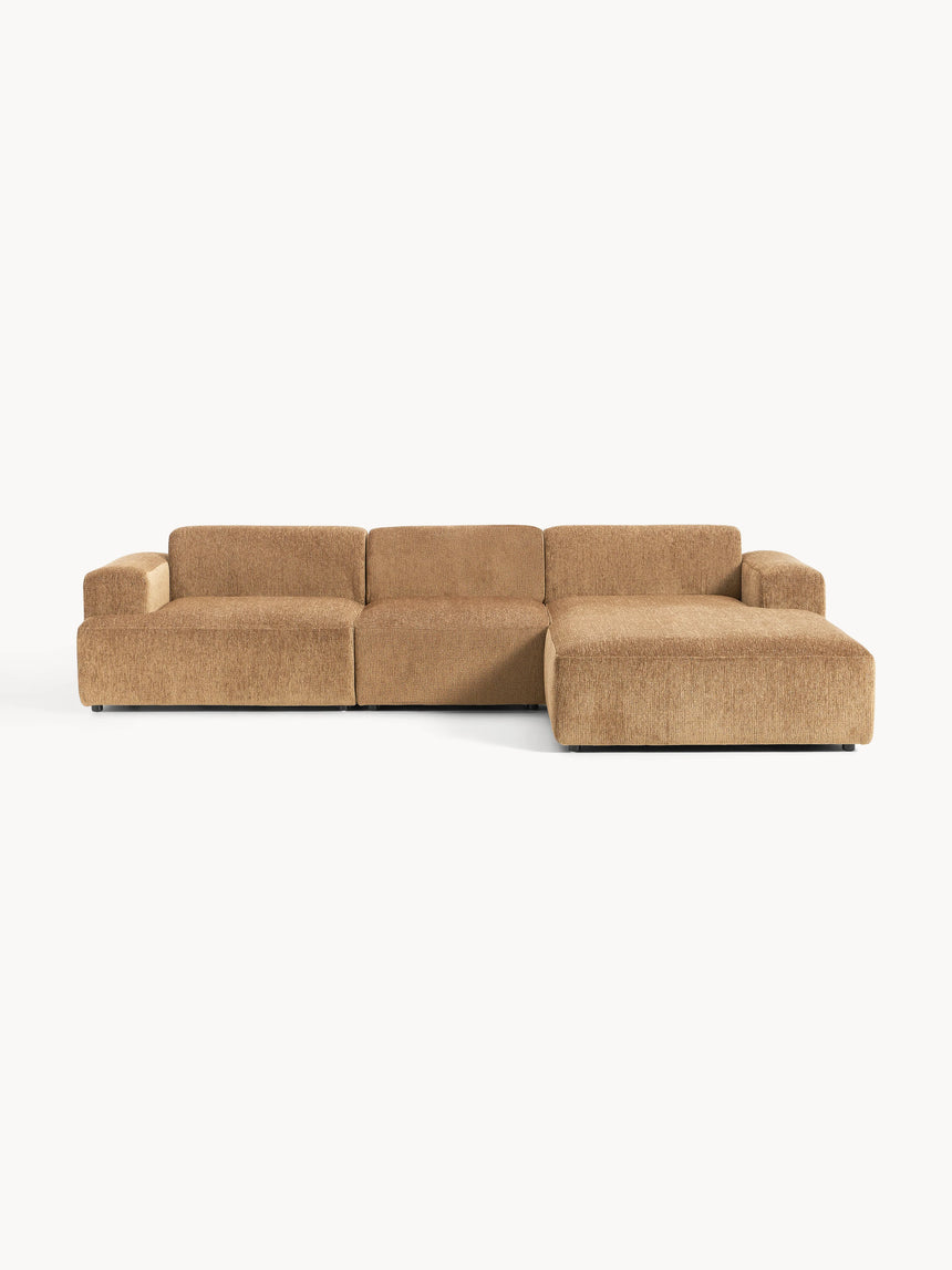 Mira Large Köşe Koltuk Kahve Şönil