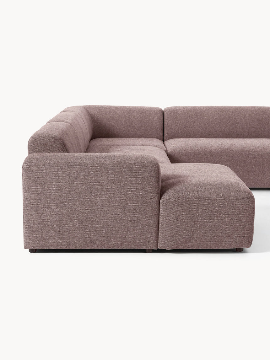 Mira Max Köşe Koltuk Antik Pembe