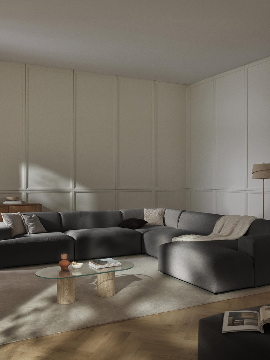 Mira Max Köşe Koltuk Antrasit