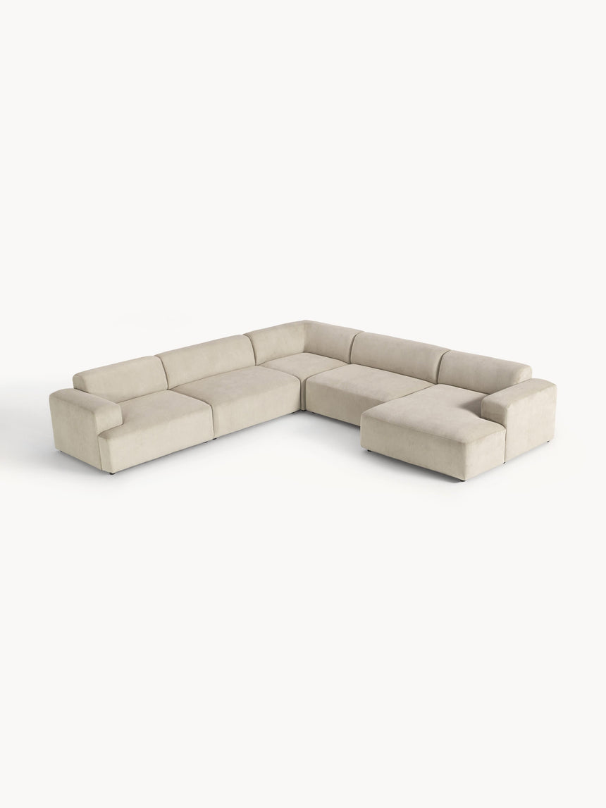 Mira Max Köşe Koltuk Bej Fitilli