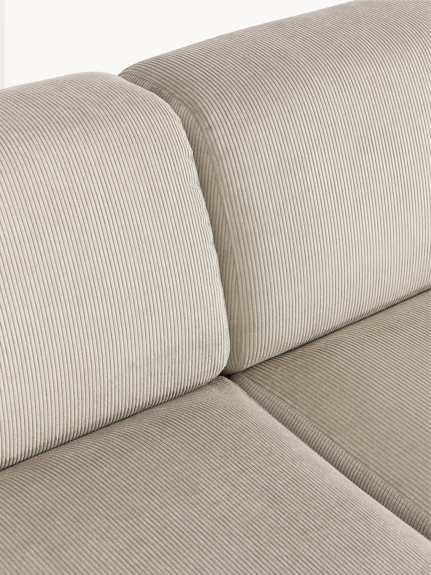 Mira Max Köşe Koltuk Bej Fitilli