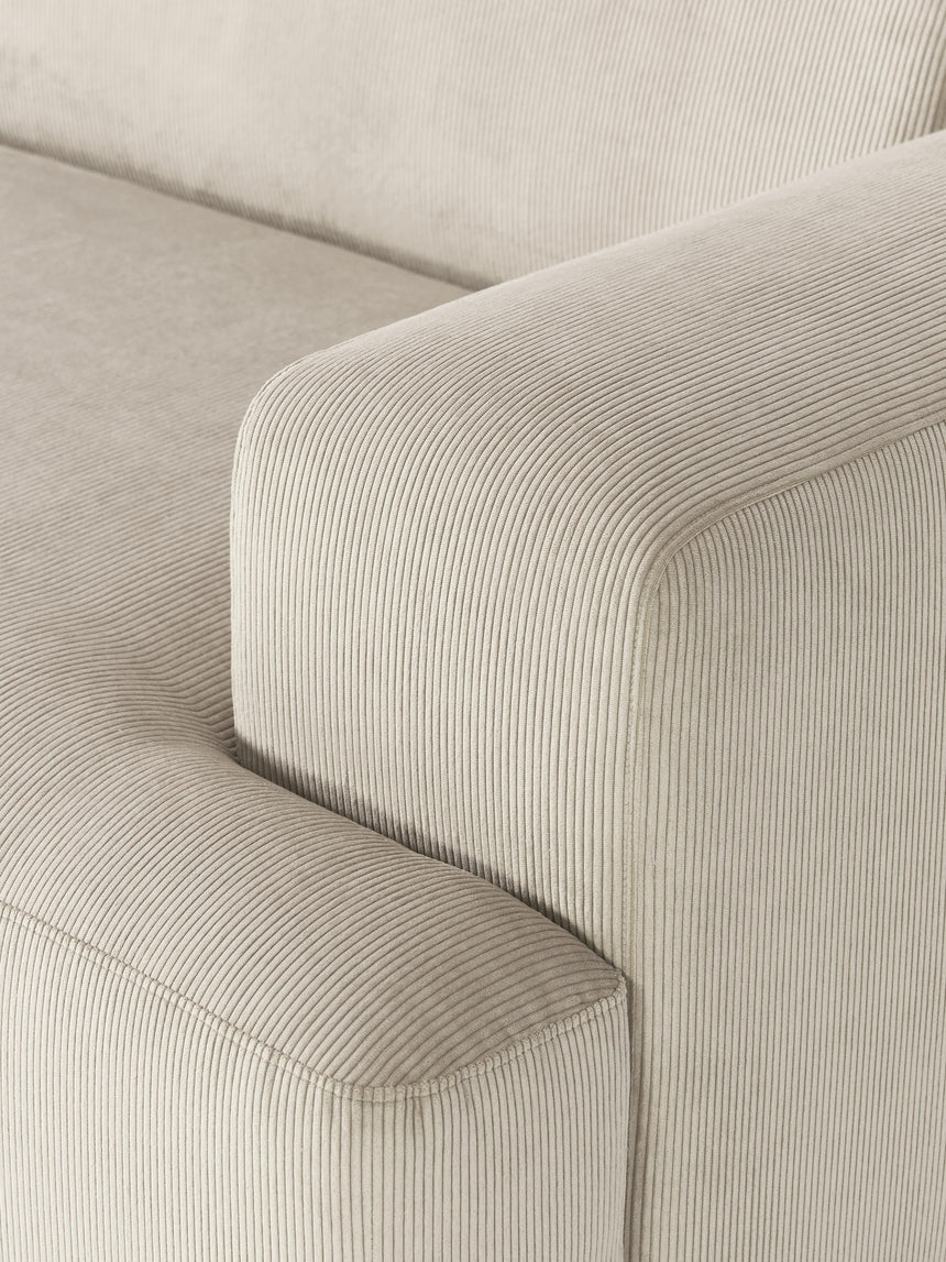 Mira Max Köşe Koltuk Bej Fitilli