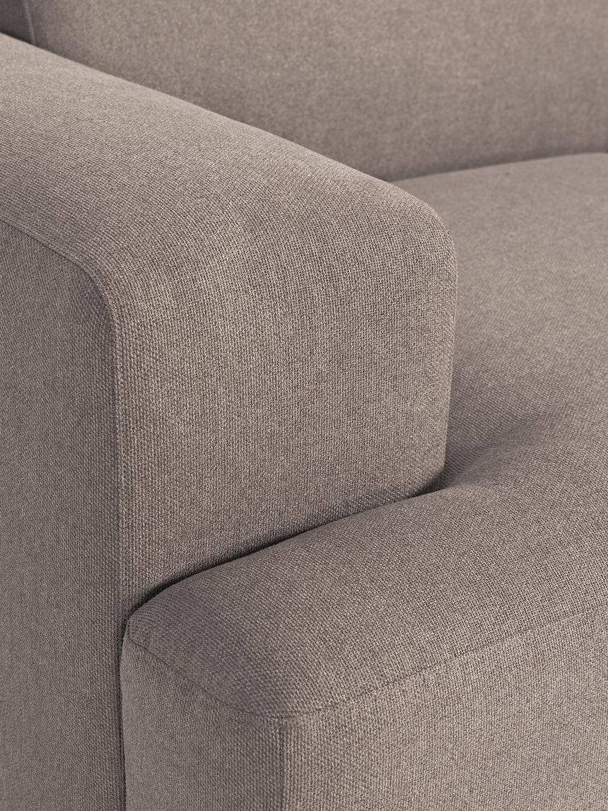 Mira Max Köşe Koltuk Boz Kahverengi