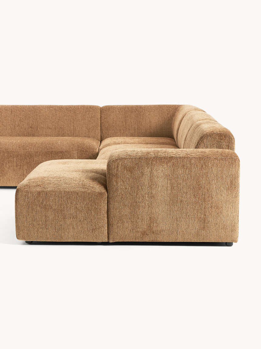 Mira Max Köşe Koltuk Kahve Şönil