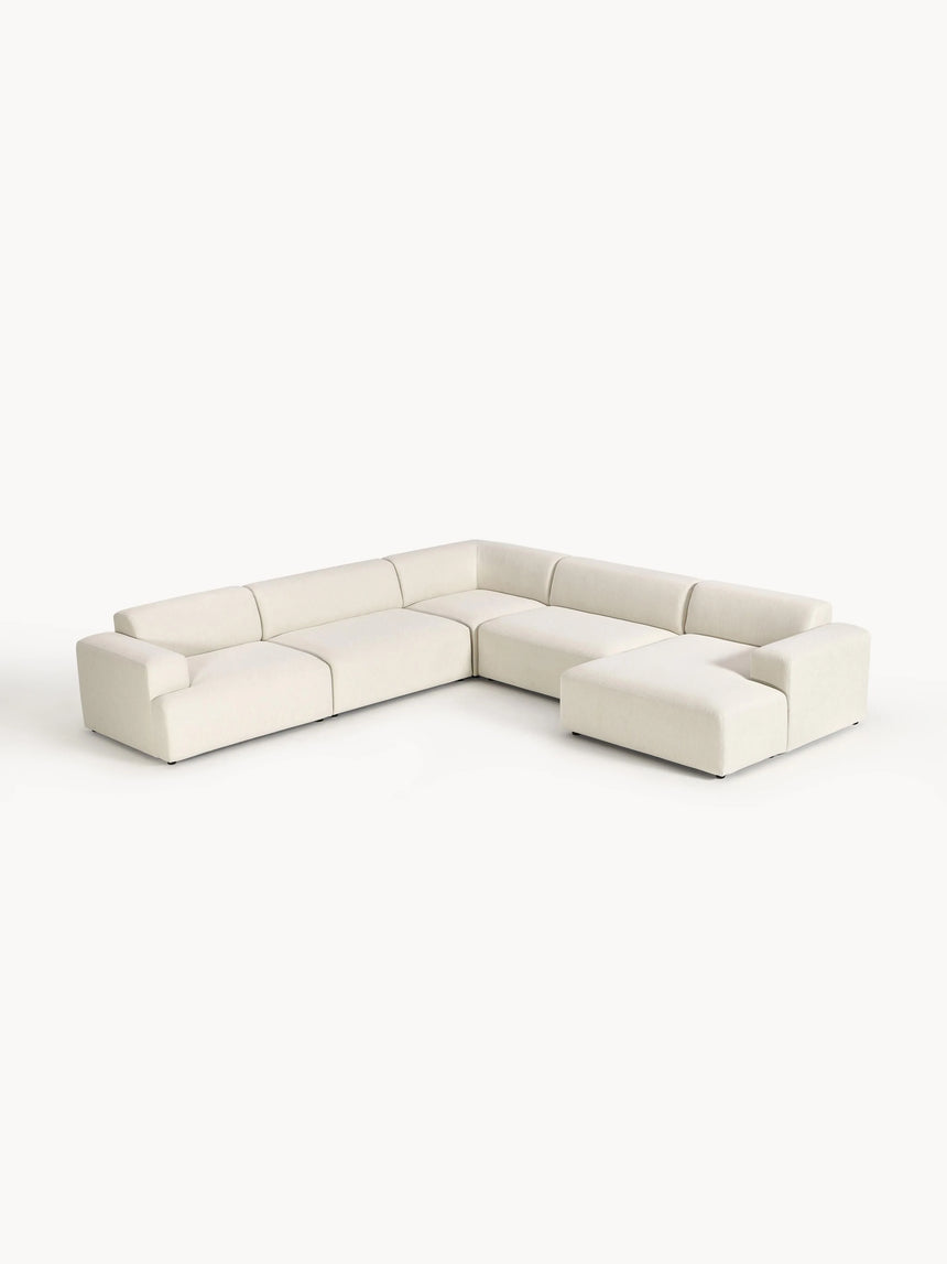 Mira Max Köşe Koltuk Kırık Beyaz