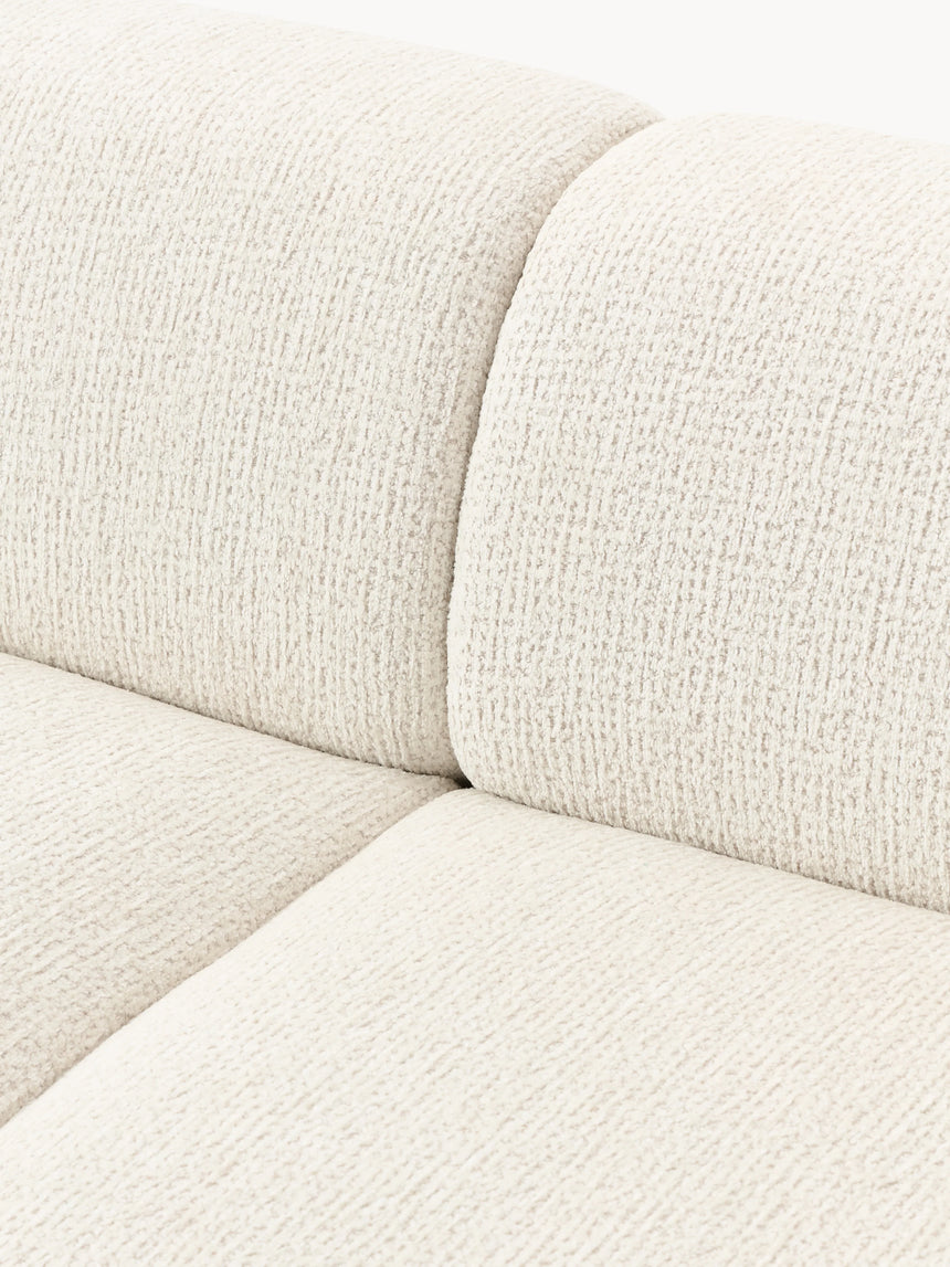 Mira Max Köşe Koltuk Kırık Beyaz Şönil