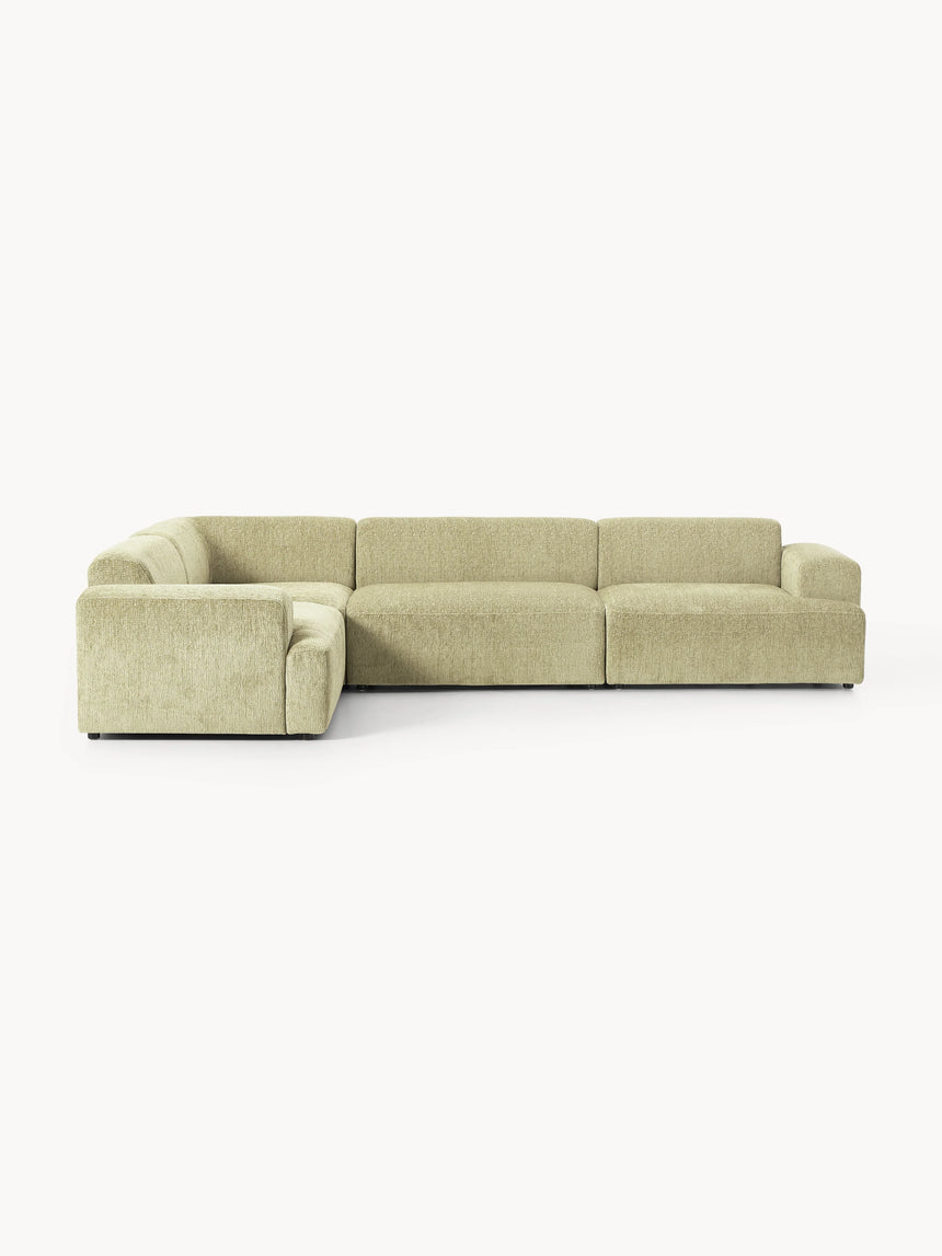 Mira Plus Köşe Koltuk Açık Yeşil Şönil