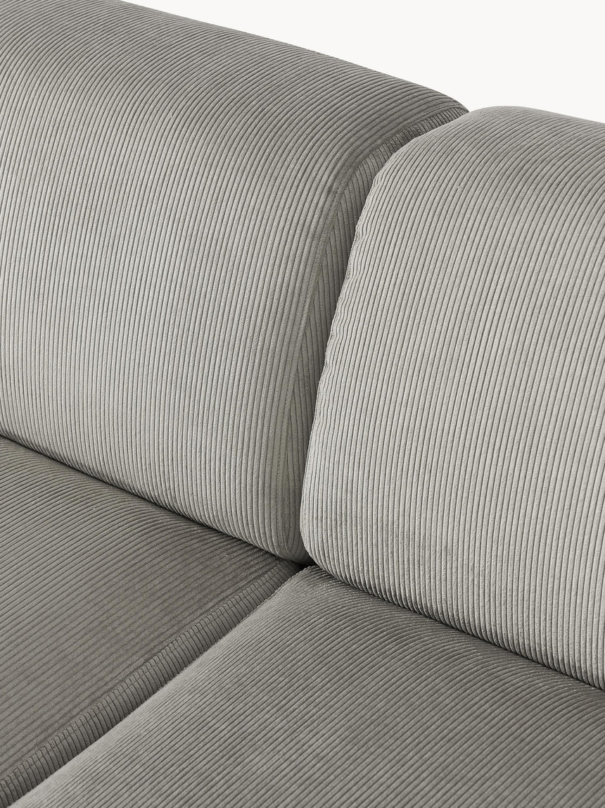 Mira Plus Köşe Koltuk Gri Fitilli