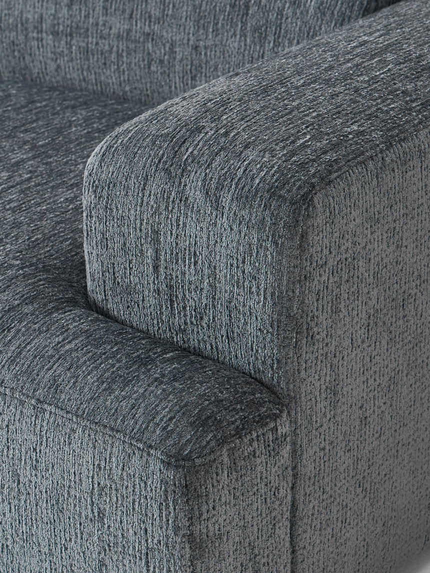 Mira Plus Köşe Koltuk Gri Mavi Şönil