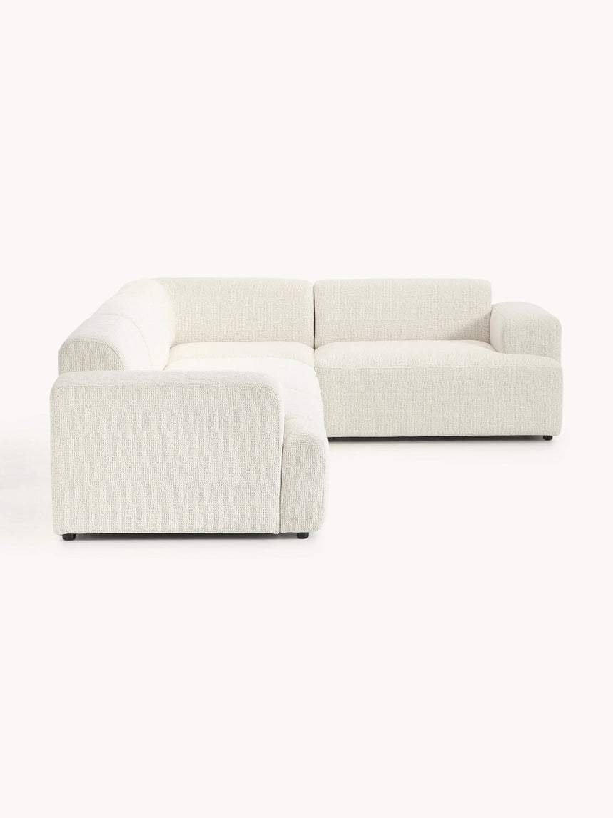 Mira Plus Köşe Koltuk Kırık Beyaz Şönil