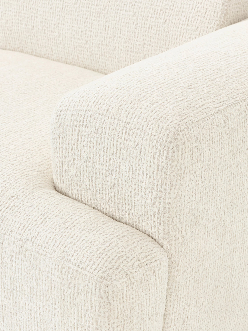 Mira Plus Köşe Koltuk Kırık Beyaz Şönil