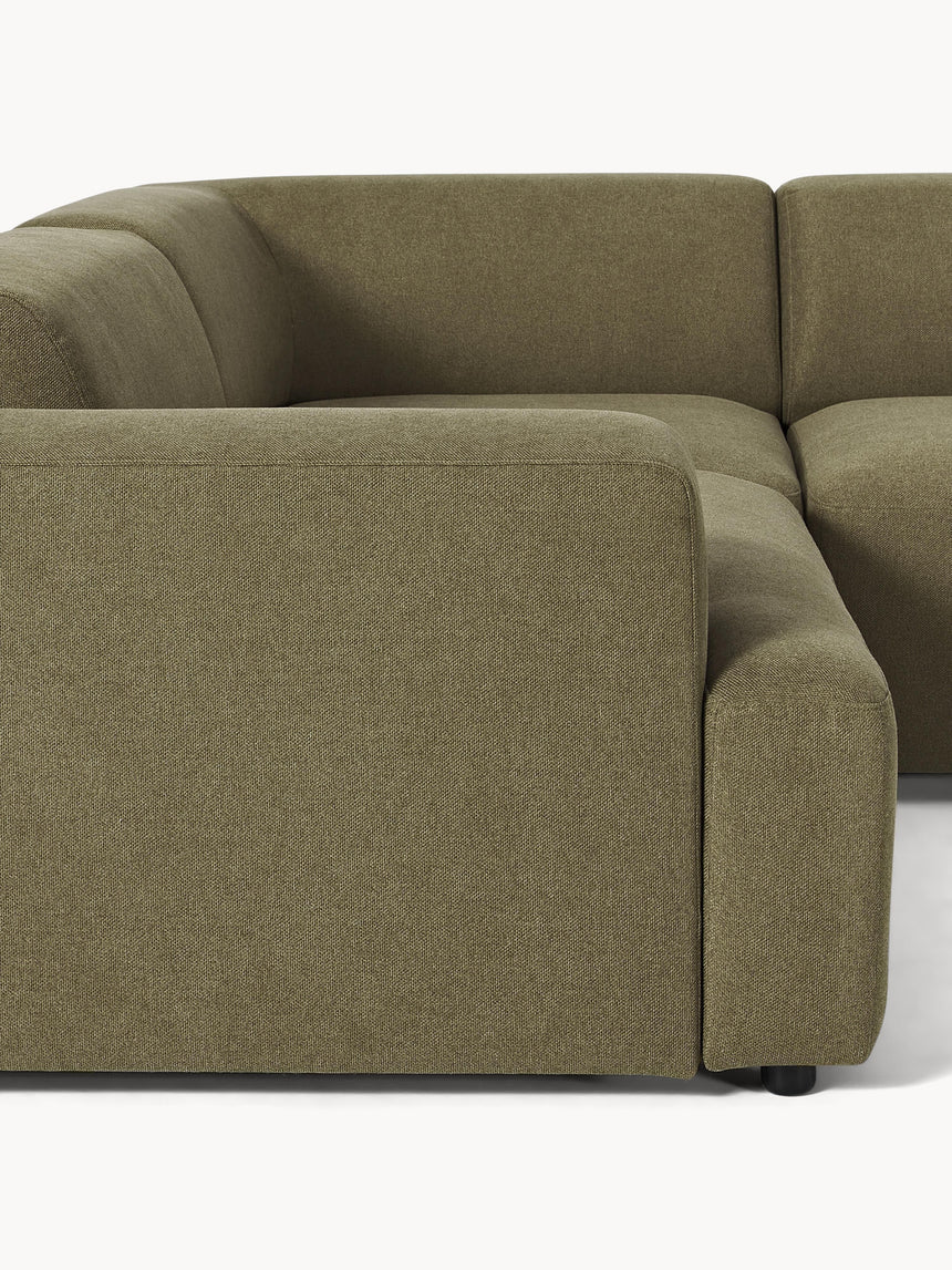 Mira Plus Köşe Koltuk Zeytin Yeşili