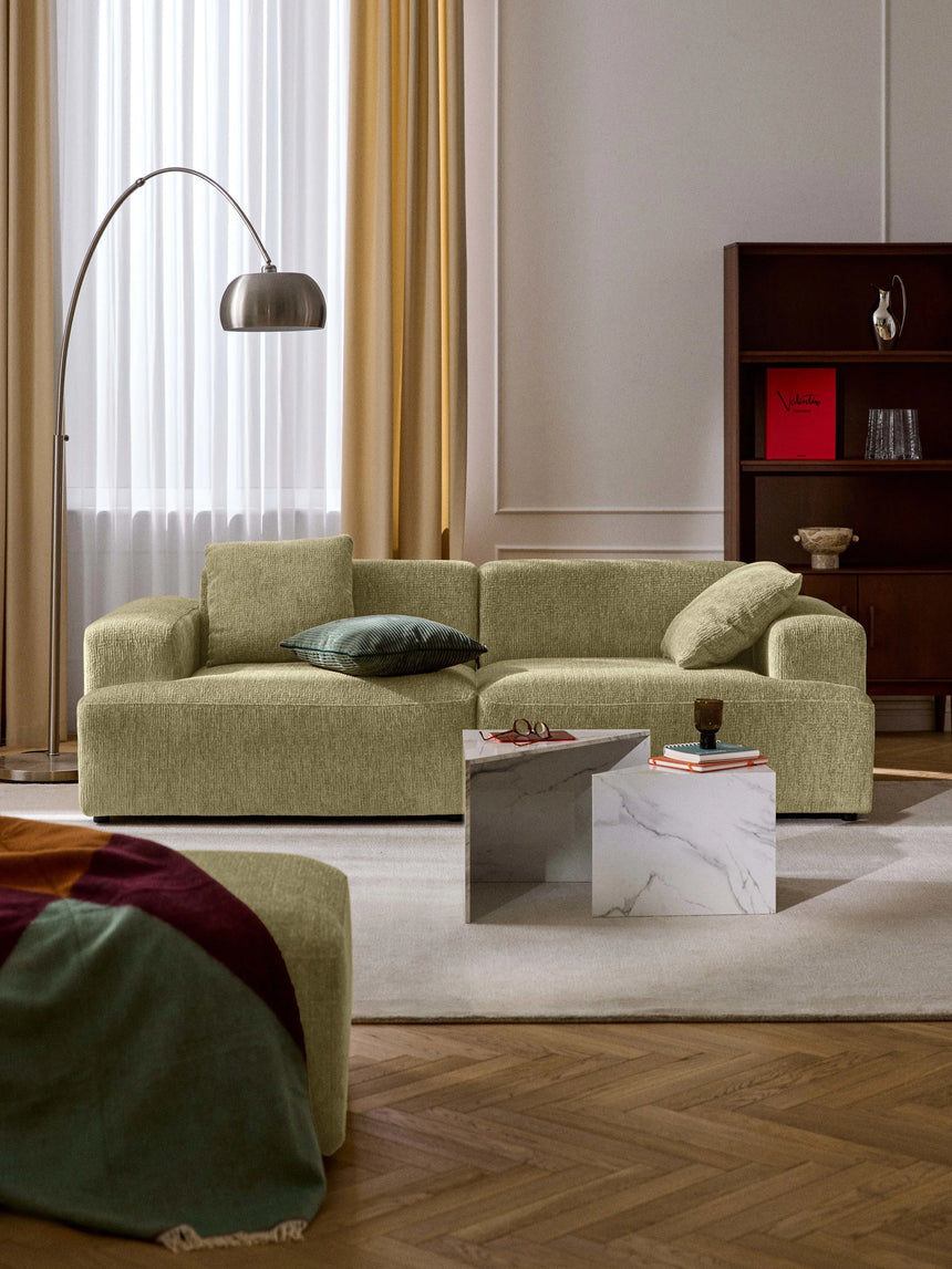 Mira Üçlü Koltuk Açık Yeşil Şönil