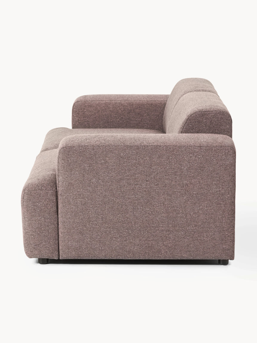 Mira Üçlü Koltuk Antik Pembe