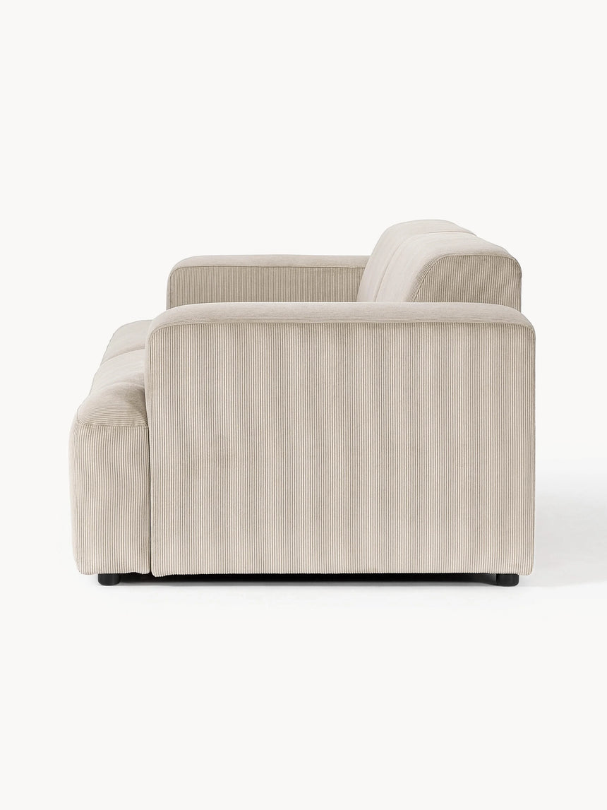 Mira Üçlü Koltuk Bej Fitilli