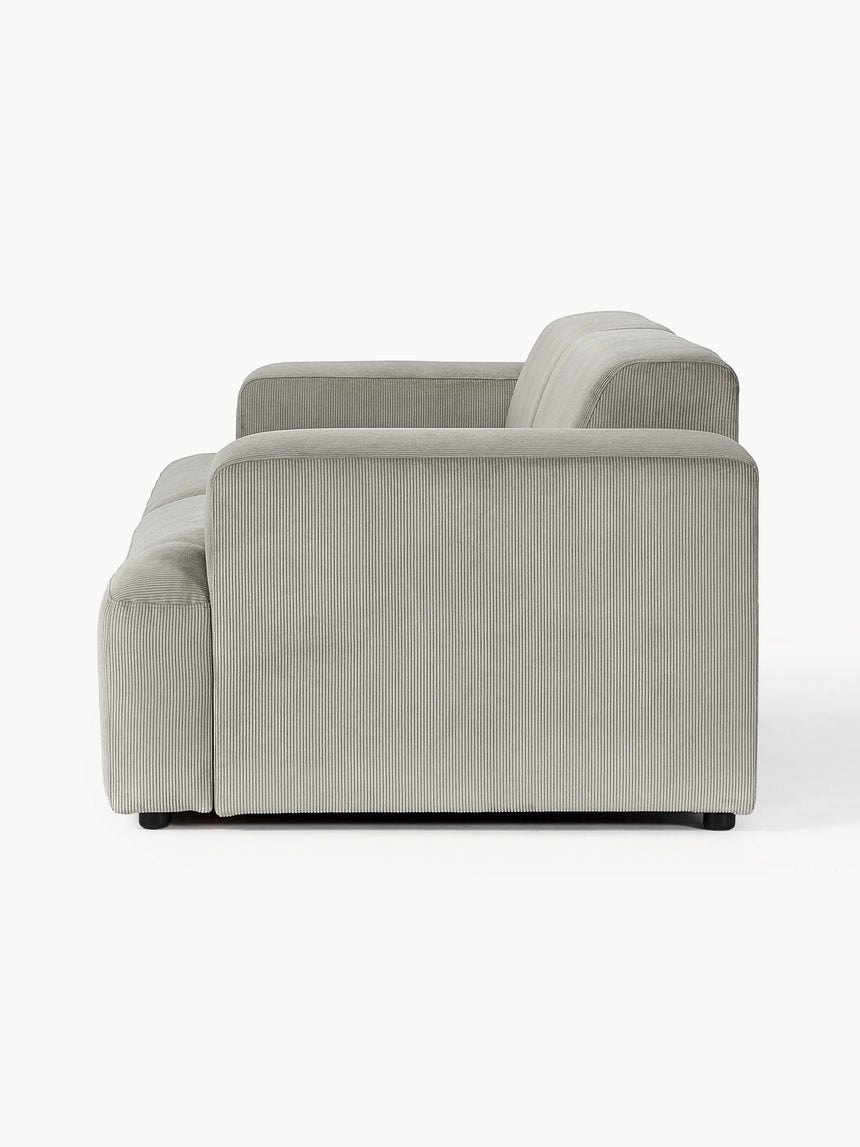 Mira Üçlü Koltuk Gri Fitilli