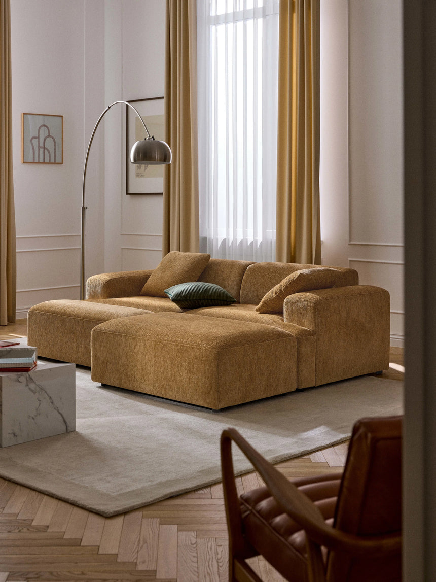 Mira Üçlü Koltuk Hardal Sarısı Şönil