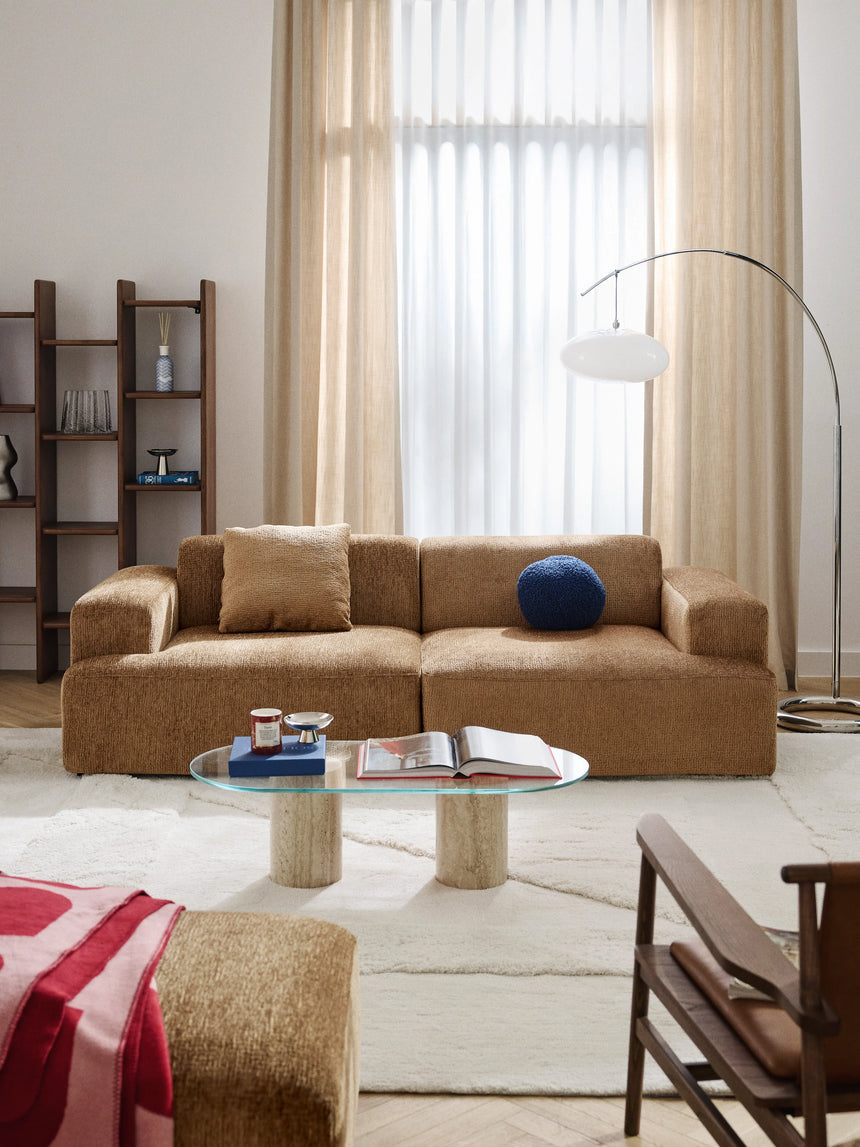 Mira Üçlü Koltuk Kahve Şönil