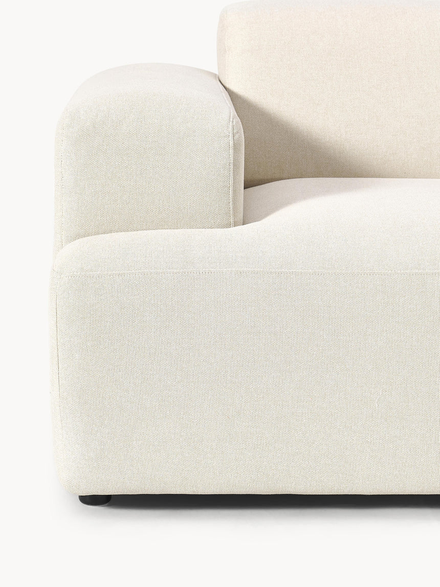 Mira Üçlü Koltuk Kırık Beyaz