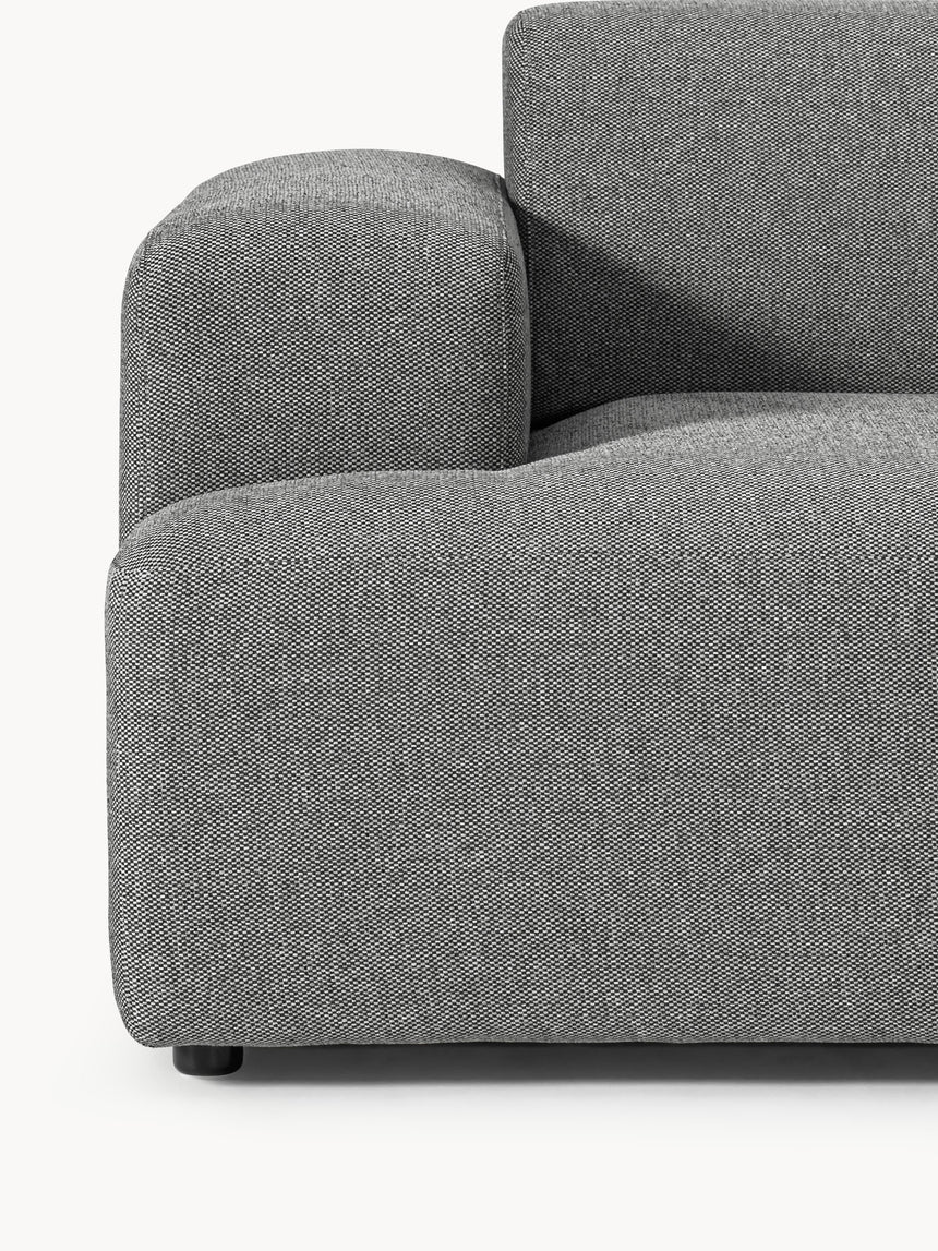 Mira Üçlü Koltuk Koyu Gri