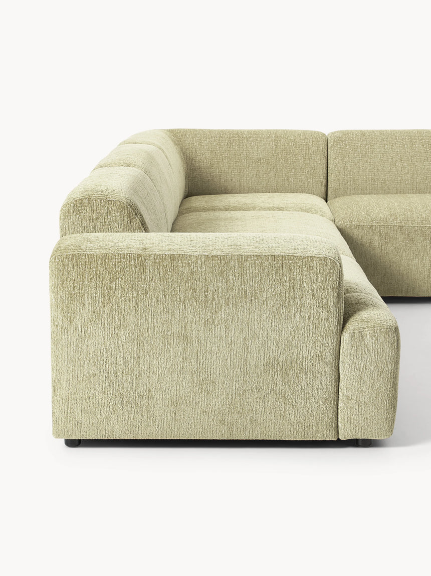 Mira Ultra Köşe Koltuk Açık Yeşil Şönil