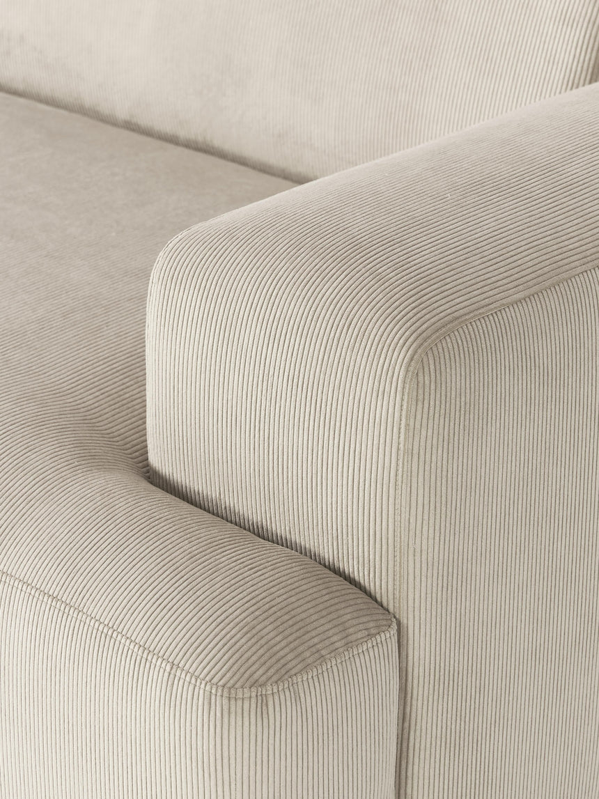 Mira Ultra Köşe Koltuk Bej Fitilli