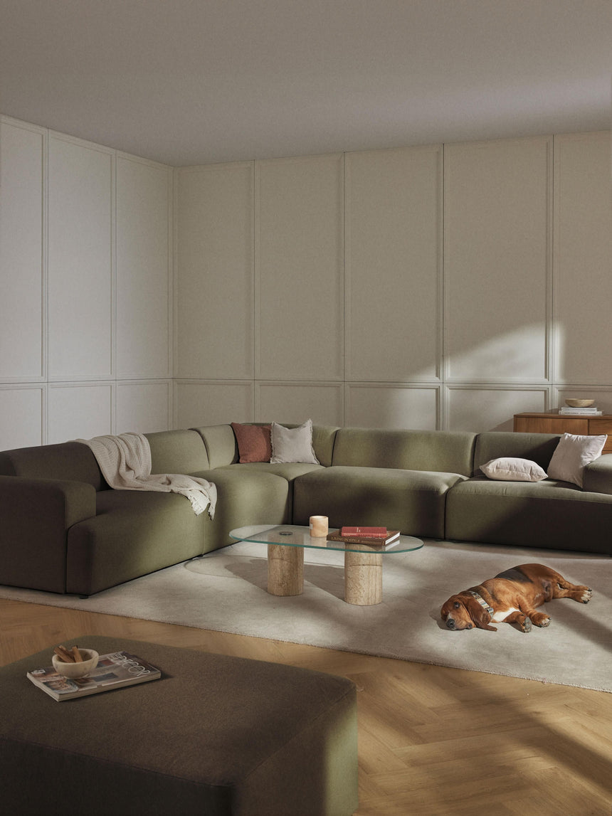 Mira Ultra Köşe Koltuk Zeytin Yeşili