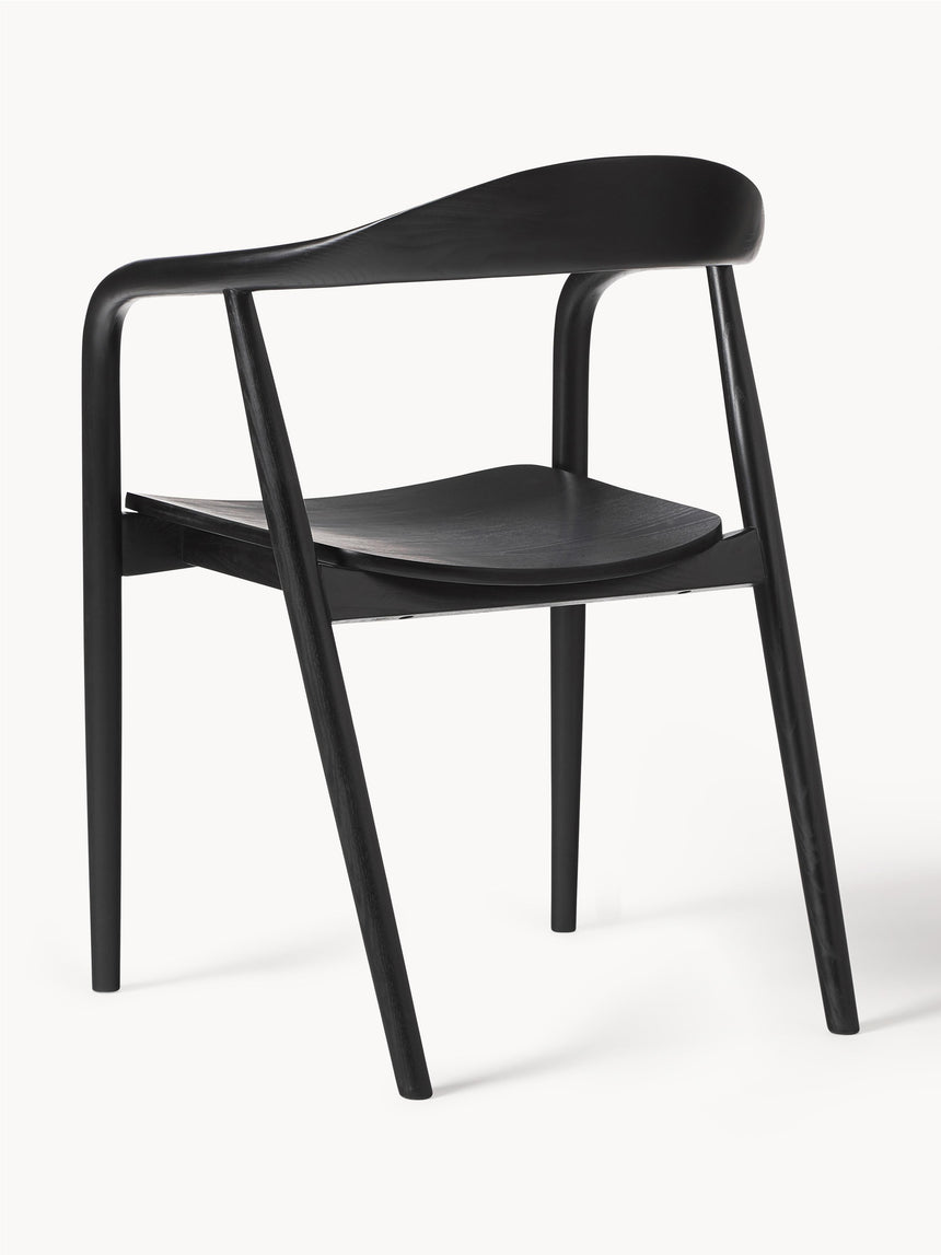 Moble Ahşap Sandalye Siyah