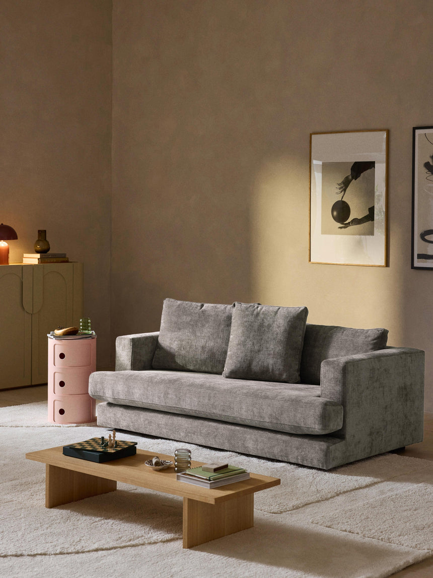 Model İkili Koltuk Boz Kahverengi