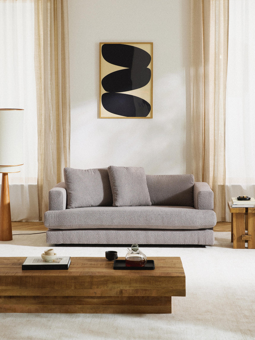 Model İkili Koltuk Gri Bukle