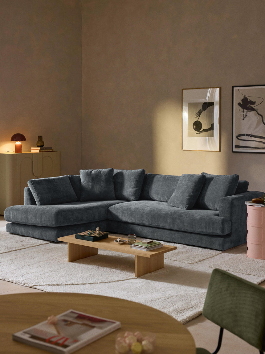 Model Köşe Koltuk Gri Mavi