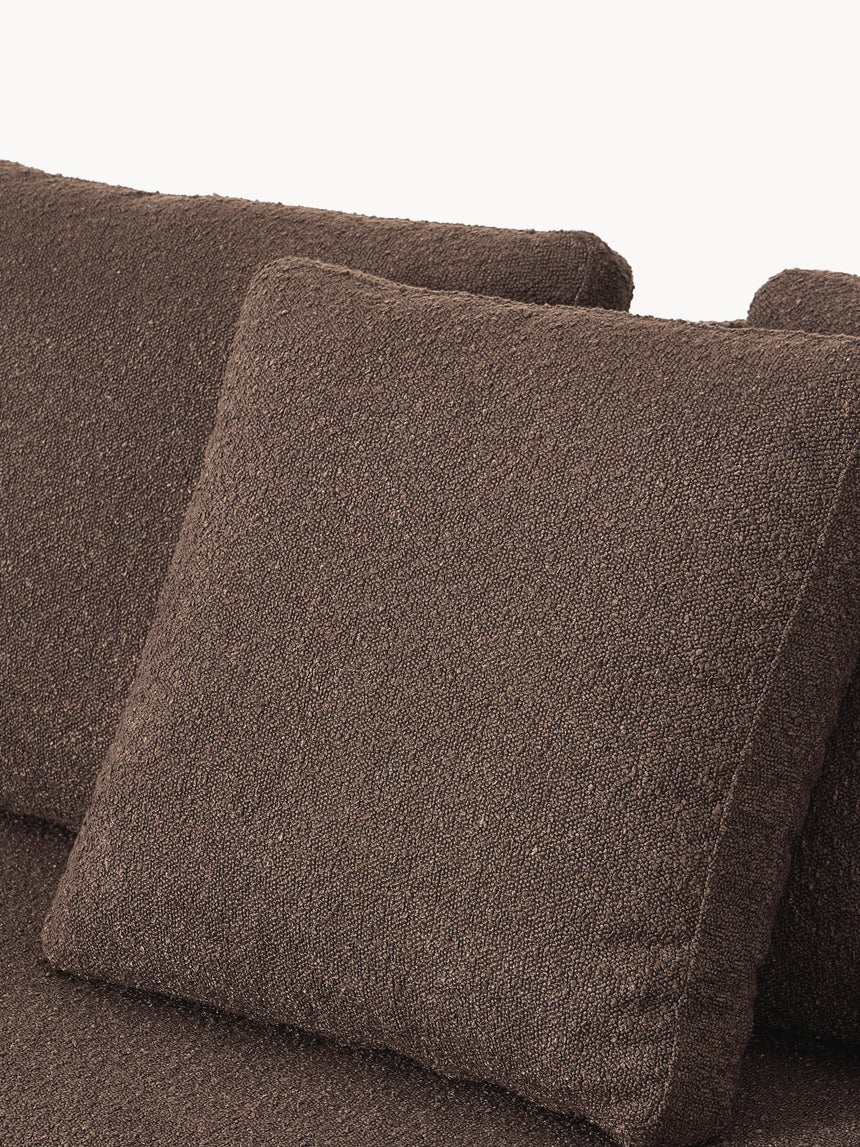 Model Köşe Koltuk Koyu Kahve Bukle