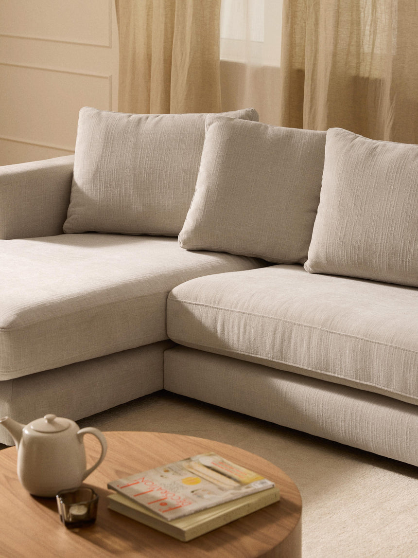 Model Max Köşe Koltuk Açık Bej