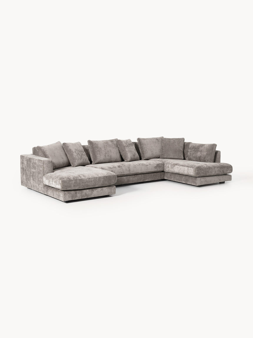 Model Max Köşe Koltuk Boz Kahverengi